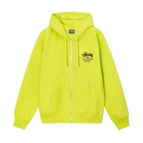 STÜSSY  DSM Singapore Zip Hoodie Key Lime 